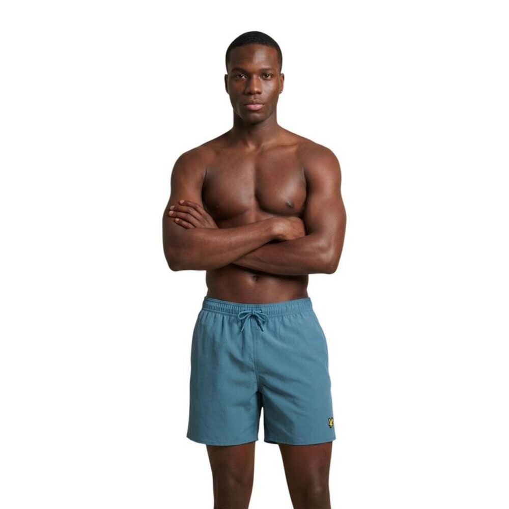 Lyle & Scott Blue Polyamide Swim Men's Shorts